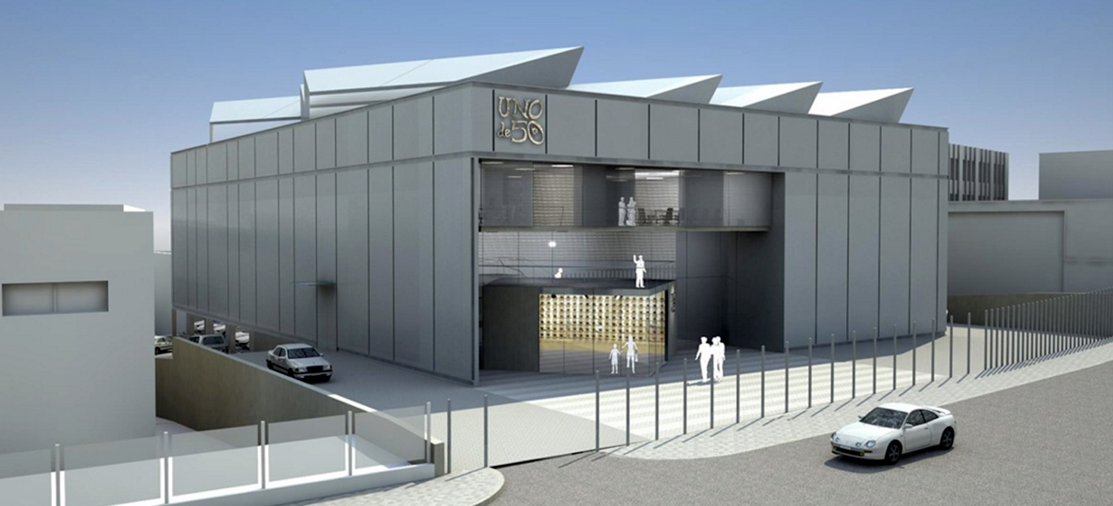 New Headquarters Of UNO De 50 Private Competition Instituto Europeo 
