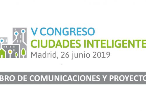 Publicado artículo en el Libro de Comunicaciones del V Congreso Ciudades Inteligentes