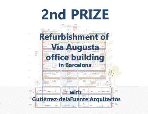2nd Prize! Refurbishment of Vía Augusta office building in Barcelona, Spain.